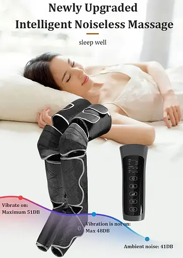 Универсальный массажер для ног Benbo FE-7208 с вибрацией и прогревом - фото 7