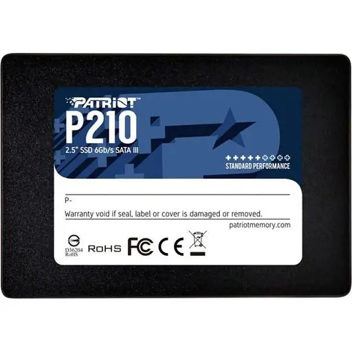 SSD диск Patriot P210 512GB 2.5" SATAIII TLC (P210S512G25)