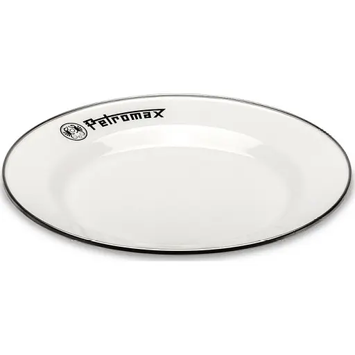 Набор тарелок Petromax Enamel Plates 26 см 2 шт Белый (1017-px-plate-26-w) - фото 2