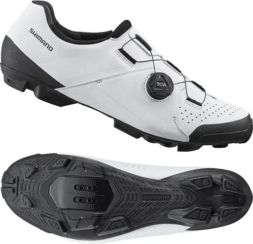 Веловзуття Shimano M XC300 46 Білий (1096-ESHXC300MGW01S46000) - фото 2