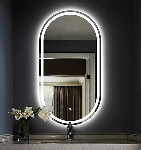 Дзеркало Dusel DE-M4031, Білий - фото 7