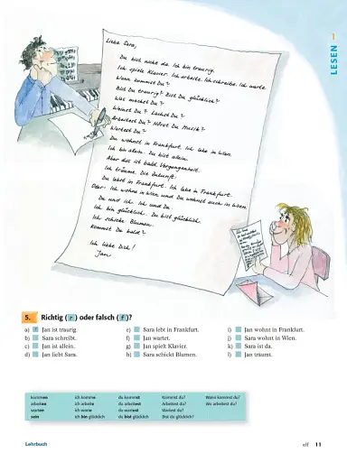 Delfin Lehrbuch Teil 1 mit integrierten Audio-CDs Lektionen 1–10 - фото 4