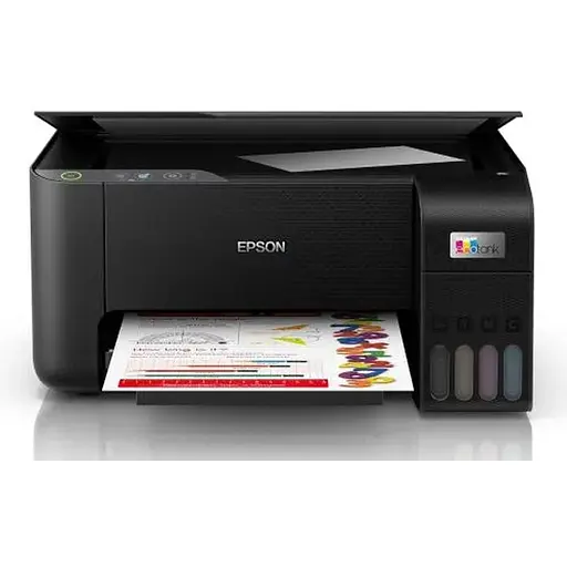 БФП струменевий колірний A4 Epson L3200, Black, 5760х1440 dpi, до 33/15 стор/хв, USB, вбудована СБПЧ, чорнила Epson 103 (C11CJ69401)