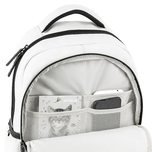 Рюкзак GoPack Education 183 светло-серый Серый (GO26-183M-2) - фото 13