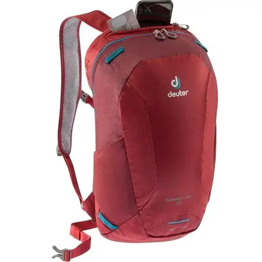 Рюкзак с поясом Deuter Speed Lite 12 Cranberry-Maron (1052-3410019 5528) - фото 2