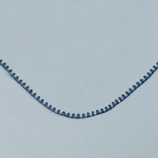 Плед флисовый Home Line гладкокрашеный раковина серо-голубой 130x160 см (198928) - фото 2