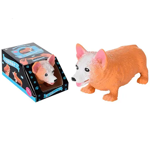 Дитяча іграшка тягучка-антистрес "Коргі" Bambi 105-21 - фото 1