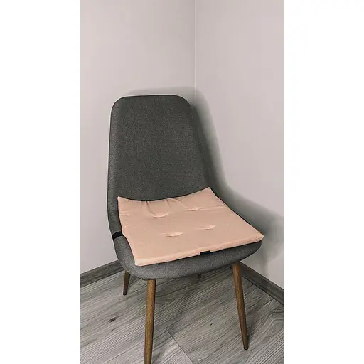 Водоотталкивающая подушка на стул Темная пудра - фото 4