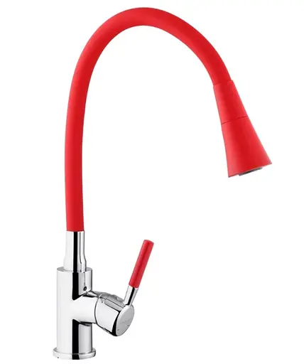 Змішувач для кухні Kroner KRM Kuche - C132RED (CV033129) - фото 3