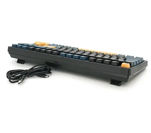 Клавіатура ігрова механічна бездротова JEDEL WKL102 Tri-Mode Hot-Swap Swich Black - фото 3