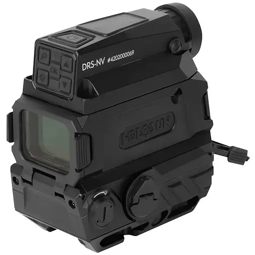 Коллиматорный прицел Holosun DRS-NV с ночным видением точка 2 MOA + круг 65 МОА (красный) - фото 7