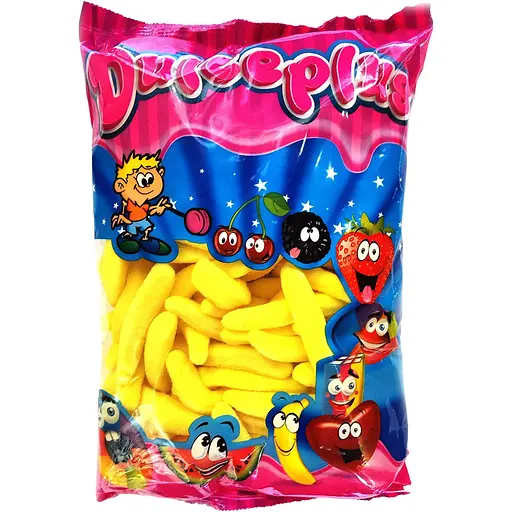 Жувальні цукерки Dulceplus Bananas 1 кг