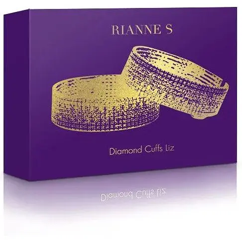 Лакшері наручники-браслети з кристалами Rianne S: Diamond Cuffs - фото 7