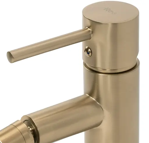 Змішувач для біде Rea Tess brushed gold REA-B7010 Золотий - фото 5