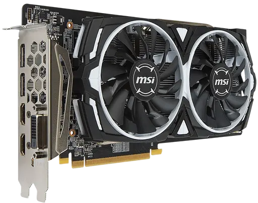 Видеокарта AMD Radeon RX 580 8GB MSI Armor (RX 580 ARMOR 8G) Б/У - фото 2