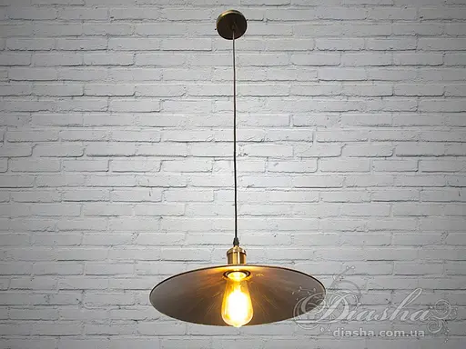 Довершений, чудовий світильник-підвіс в стилі Лофт, під лампу Едісона - фото 3