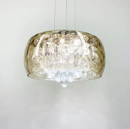 Дизайнерська люстра з краплями Line.F 0822 L - фото 5