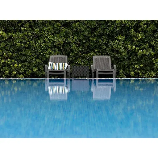 Шезлонг пластиковий Bica Miami, коричневий - фото 10