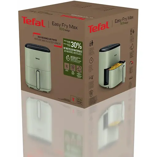 Мультипіч Tefal Easy Fry Max 1500 Вт світло-зелена (EY24ELE0) - фото 4