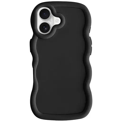 Чехол Epik TPU Ripple для Apple iPhone 16 Plus 6.7 Black - фото 1