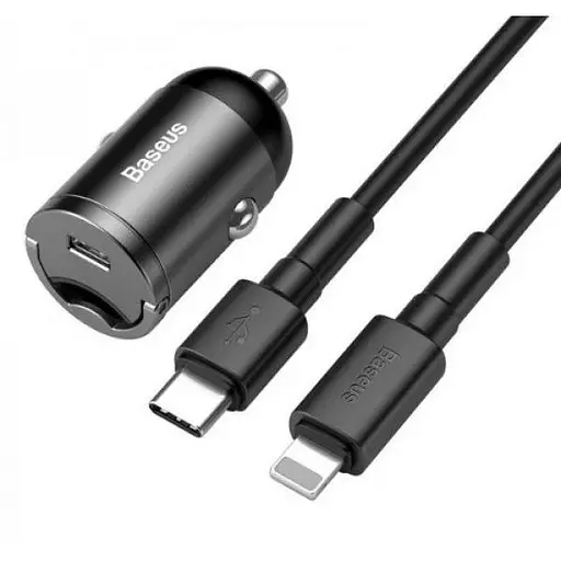 Автомобильное зарядное устройство для Baseus Tiny Star Mini PPS Car Charge Gray TZVCHX-0G - фото 1