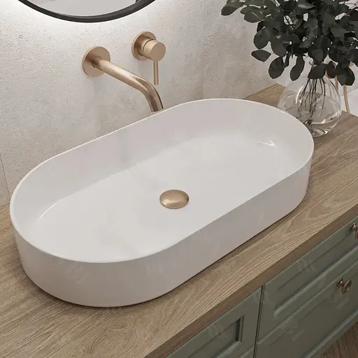 Умивальник VBI Verona 70 white накладний VBI-011302, Білий - фото 1