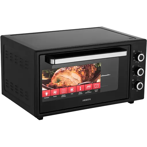 Печь электрическая Ardesto 48 л, 1600 Вт, механич., конвенция, черный - фото 3