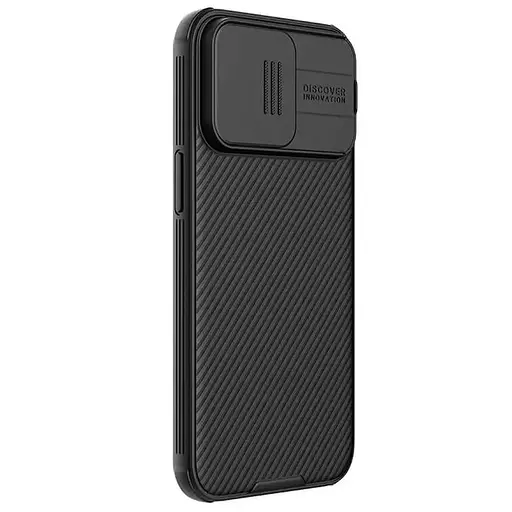 Карбонова накладка Nillkin CamShield Pro для Apple iPhone 15 Pro 6.1 Black - фото 3