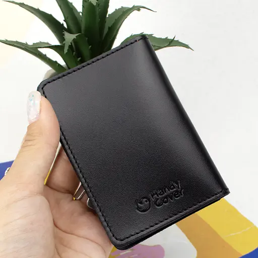 Обложка на пластиковые документы Украина черная - фото 4