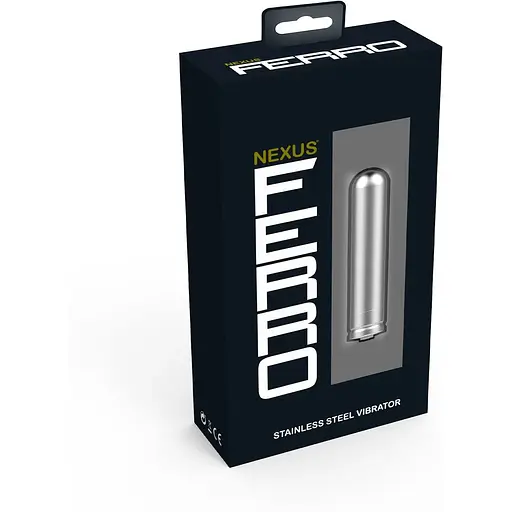Металлическая матовая вибропуля 2в1 Nexus Ferro - фото 4