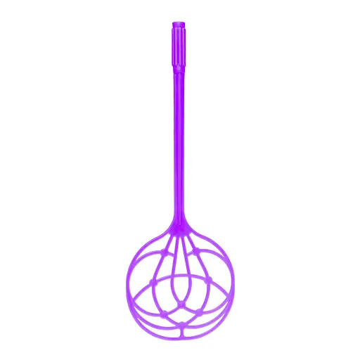 Пластиковая выбивалка для ковров L=55 см, Господар Фиолетовый 87512 - фото 2