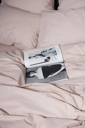 Комплект постільної білизни Moon&Star Бязь Gold Люкс Blanc двоспальний 175х210 наволочки 2х40х60 - фото 7