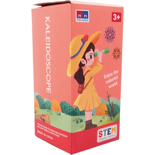 Развивающая игра Vladi Toys калейдоскоп 12 см (VT6020-01) - фото 1