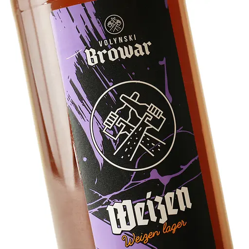 Пиво Volynski Browar Weizen, світле, 4,9%, 1 л - фото 5