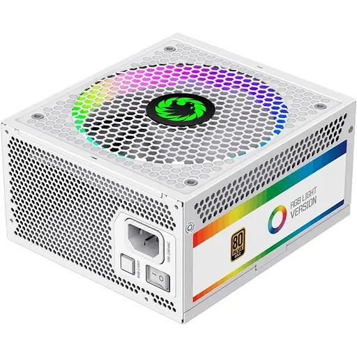 Блок живлення GameMax 750W RGB 750 PRO WH (ATX3.0/3.1 PCI (RGB 750 PRO WH (ATX3.0/3.1 PCI) - фото 1
