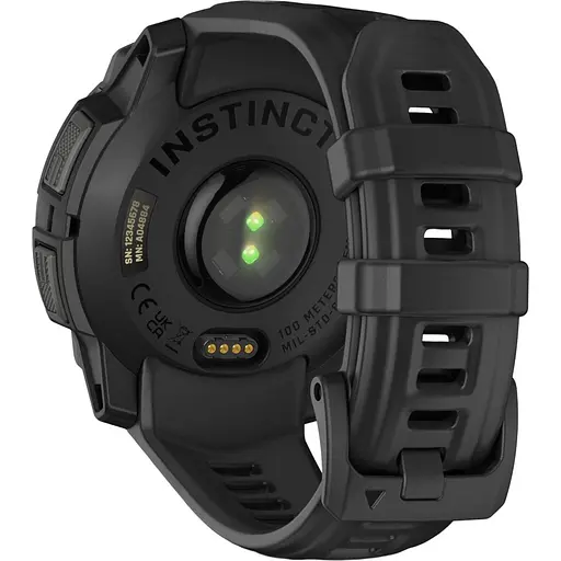Смарт-часы Garmin Instinct 3 AMOLED 45mm Black with Black Band (010-02936-00) [125556] - фото 4