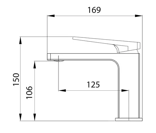 Змішувач для раковини Qtap Gemini Loop QTGEM2701CRM45699 - фото 4