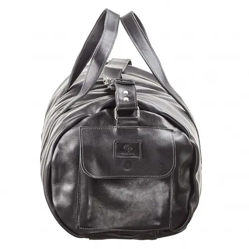 Шкіряна чоловіча сумка GRANDE PELLE 55х31х24 см sum0023815 - фото 2