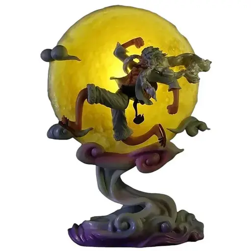 Коллекционная фигурка светильник Ван Пис Луффи One Piece Luffy 28 см Китай F CH OP L 28 - фото 1