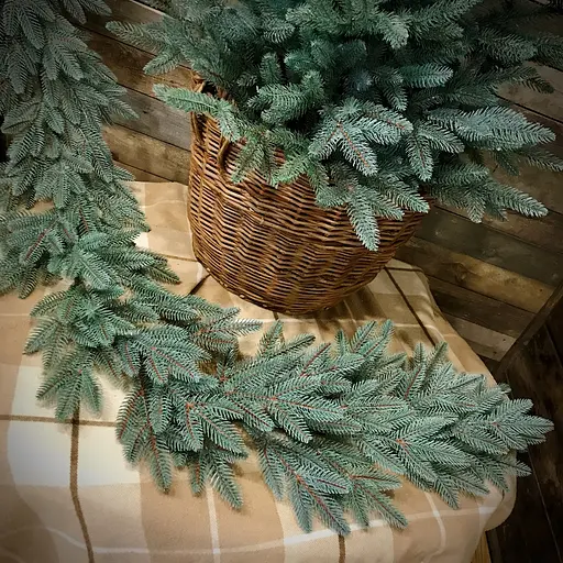 Хвойні гірлянди Hvoya Classic литі блакитні (7 шт. x 2 м) - фото 8