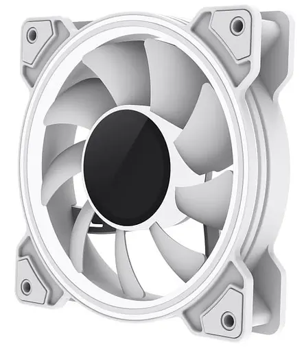 Вентилятор GameMax Dual Ring Infinity WH (Dual Ring Infinity WH) - фото 3