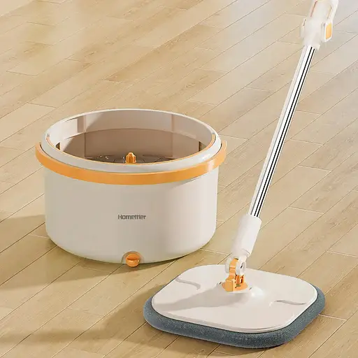 Швабра с ведром CoolMop Plus CW001 Кремовый