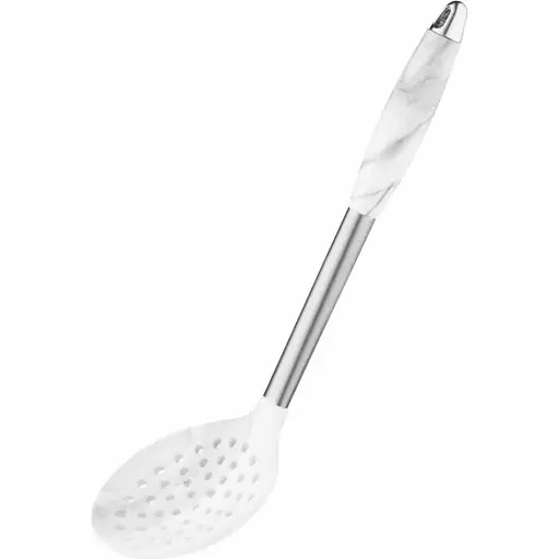 Шумівка Ardesto Gemini Marmo силіконова з ручкою з нержавіючої сталі 34.5 см (AR2145MS) - фото 3