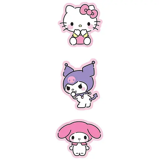 Набір бейджів Kite Hello Kitty на липучці 3 шт. (HK26-3012-2) - фото 1