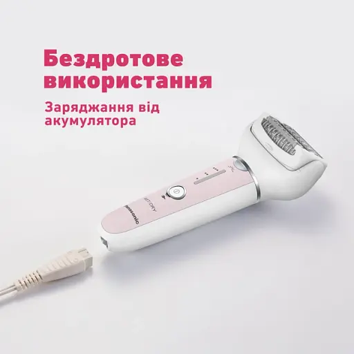 Епілятор Panasonic пінцетний фіолетово-білий (ES-EY80-P520) - фото 5
