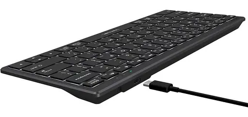 Клавіатура A4Tech Fstyler FX61 USB Grey (FX61 USB (Grey)) - фото 6