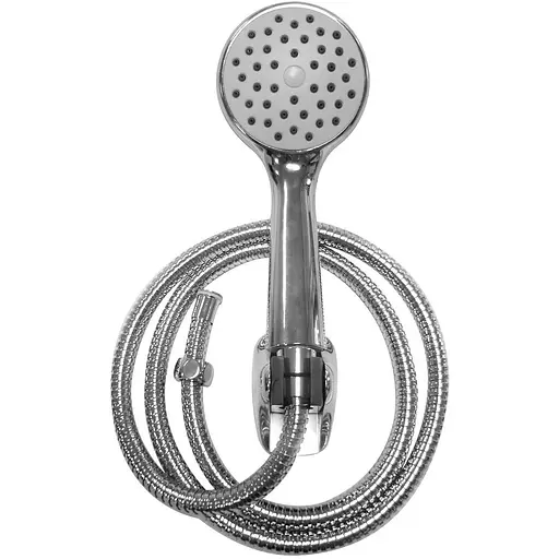 Душовий гарнітур Imprese 1115+S023+W100SL1 BN, Хром матовий - фото 1