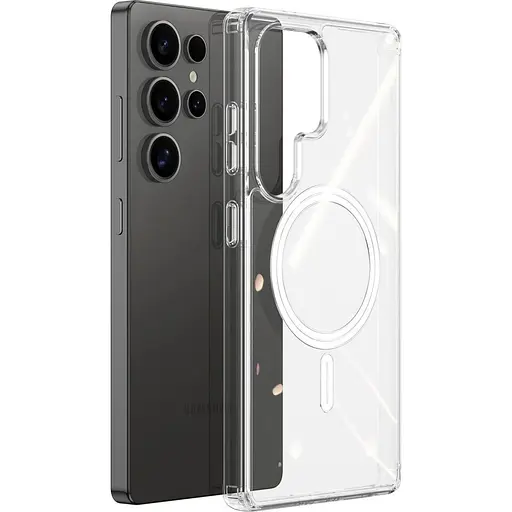 Чохол Dux Ducis Clin Mag with MagSafe для Samsung Galaxy S25 Ultra Transparent [134548] - фото 2