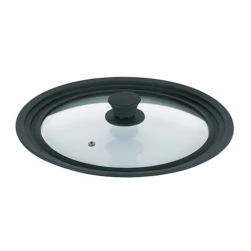 Крышка стеклянная с силиконовым ободком KELA Concetta 28-32 см (11442)