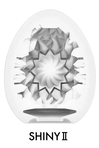 Мастурбатор яйце Tenga Egg Hard Boiled Shiny II білий - фото 4